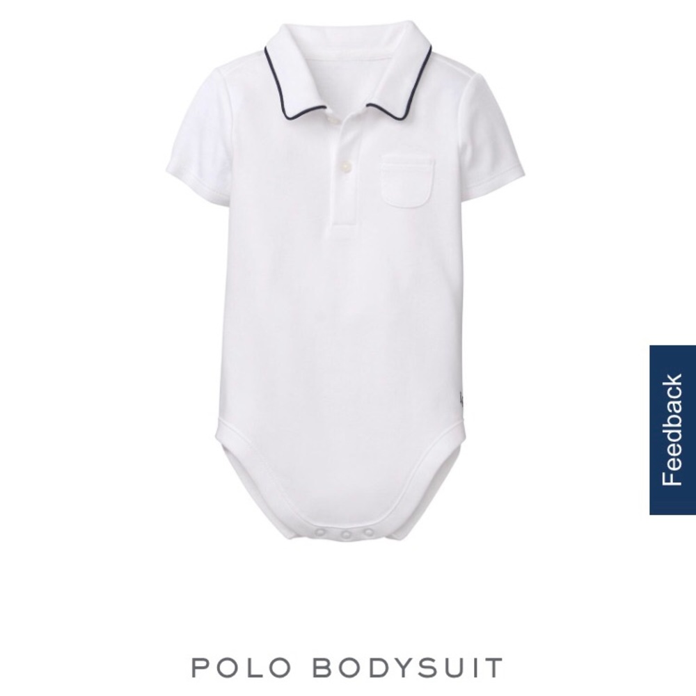 Janie and Jack Polo Bodysuit